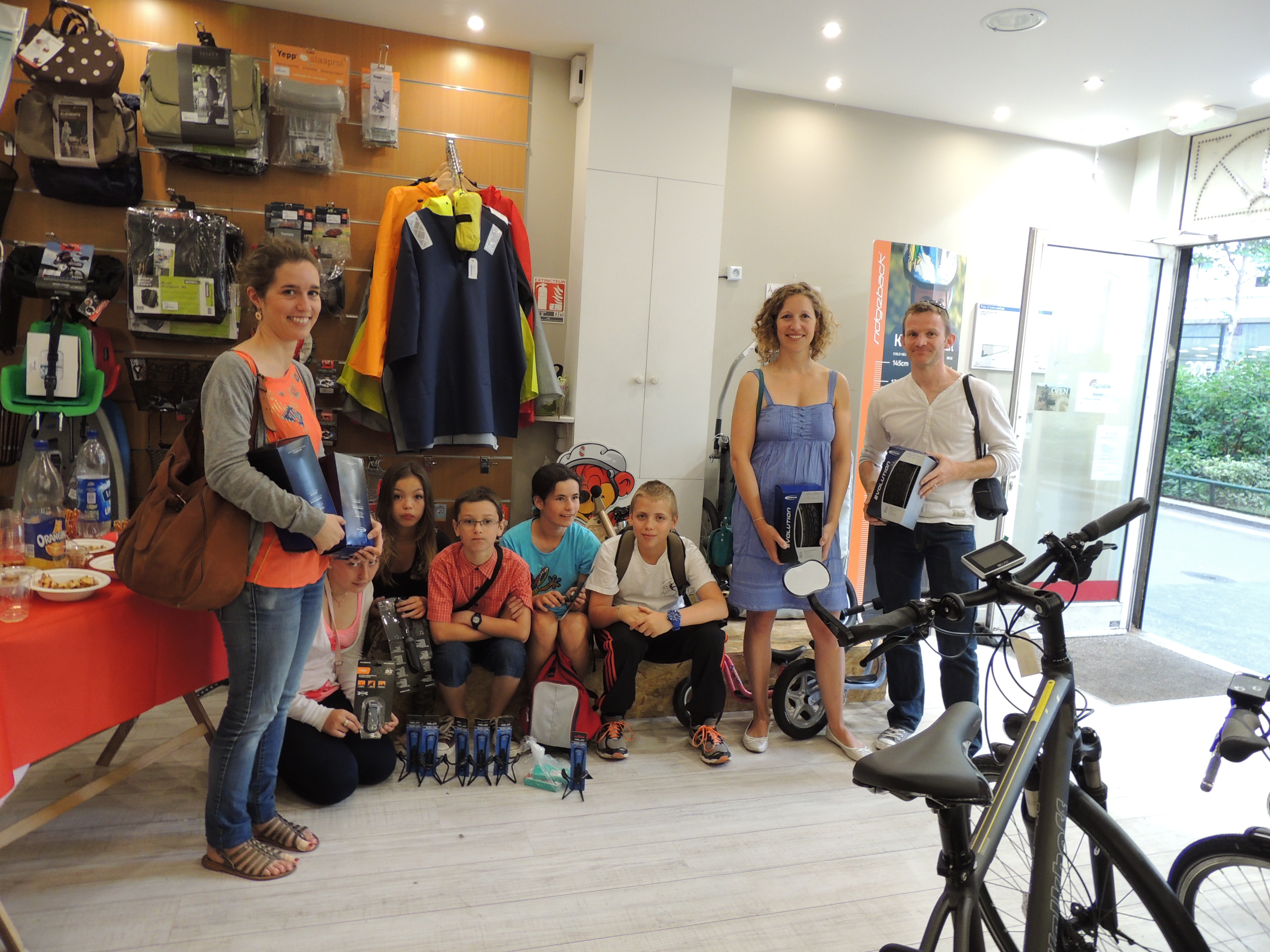 Remise des prix Concours Aventure Cyclable 2014