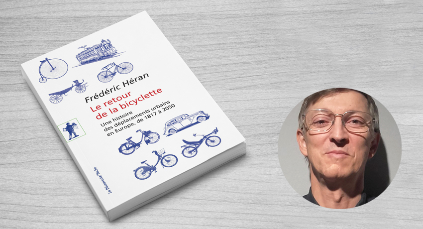 Frédéric Héran et son livre Le retour de la bicyclette