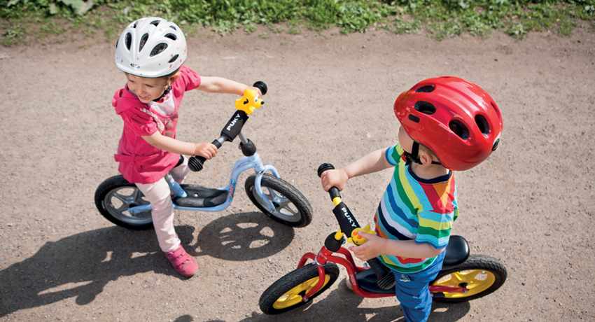 Pourquoi nos 4 enfants ont-ils eu une draisienne ?