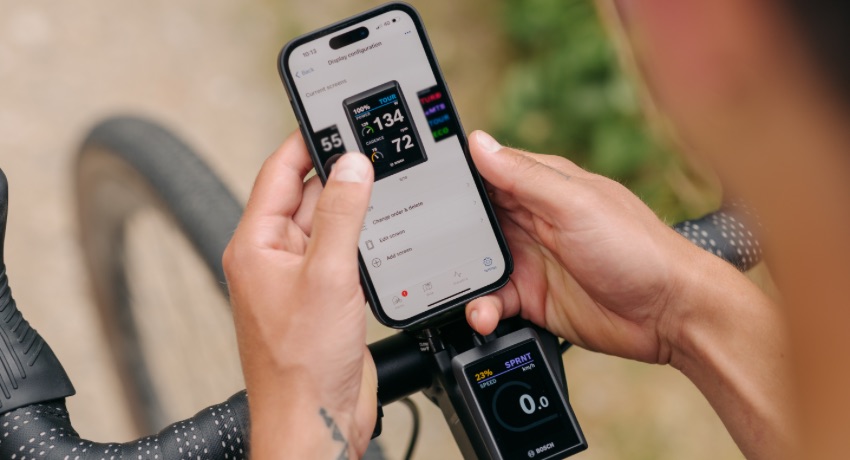 Les modes d'assistance sont personnalisables sur l'application eBikeFlow.