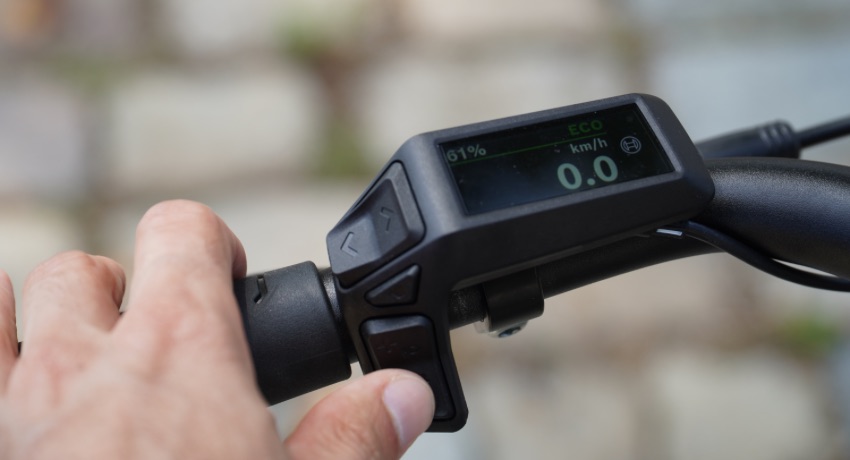 La commande déportée Bosch Purion 200 qui équipe le Kalkhoff Endeavour L de série.