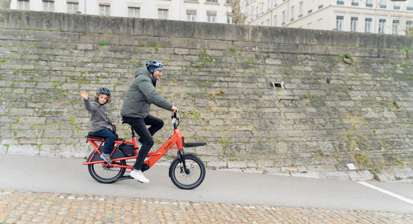 O2feel Buzz : le vélo cargo compact et malin au service de votre quotidien
